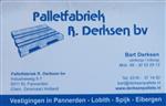 Palletfabriek Derksen sponsort Samen Vissen