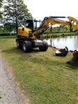 Start bouw rolstoelvriendelijk vispad